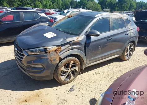 2018 Hyundai Tucson Sport из США, поврежденный, VIN KM8J33ALXJU734205